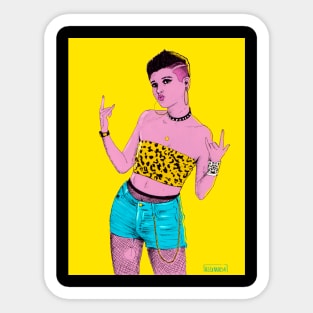 Pop girl Sticker